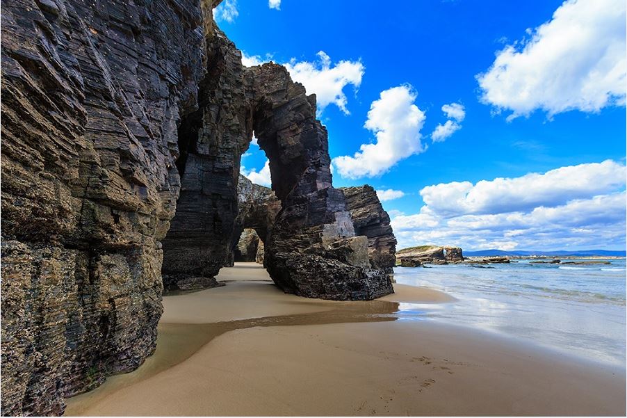 Senderismo Playa Catedrales Cristal de Roca