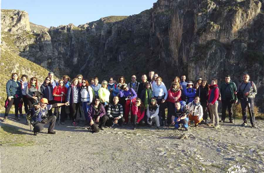 Senderismo alpujjaras granadinas Cristal de Roca