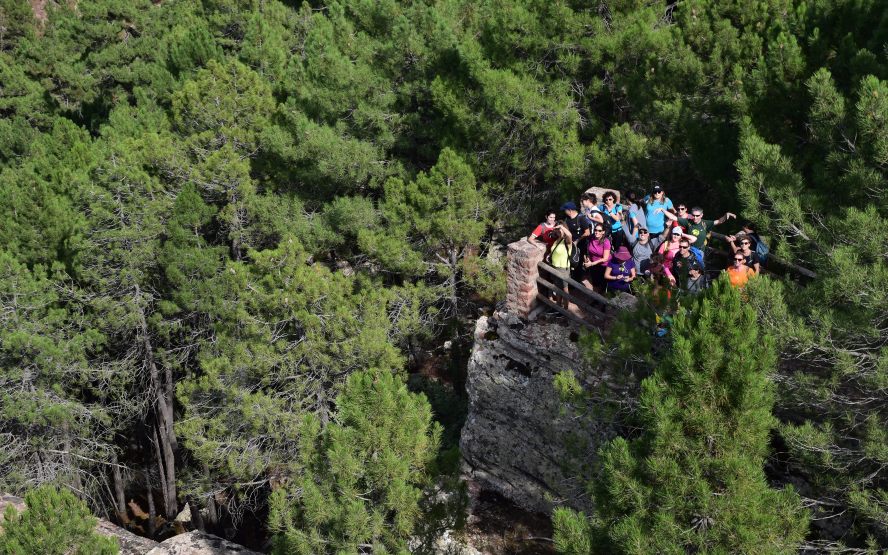 senderismo cristal de roca albarracin slider