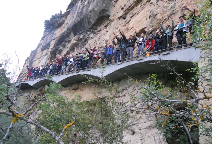 Senderismo Cristal de Roca Cañon del Atazar