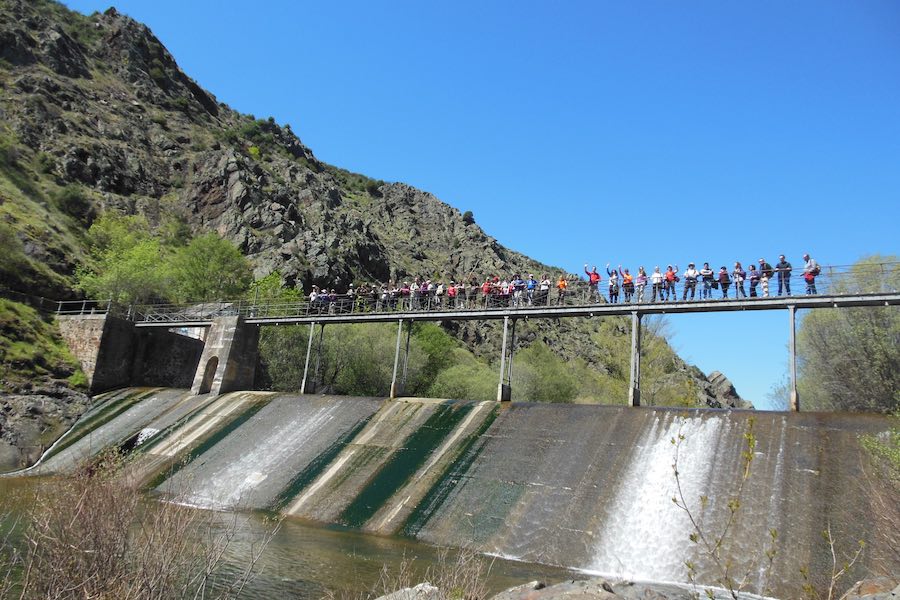 Senderismo Cristal de Roca Cañon del Atazar