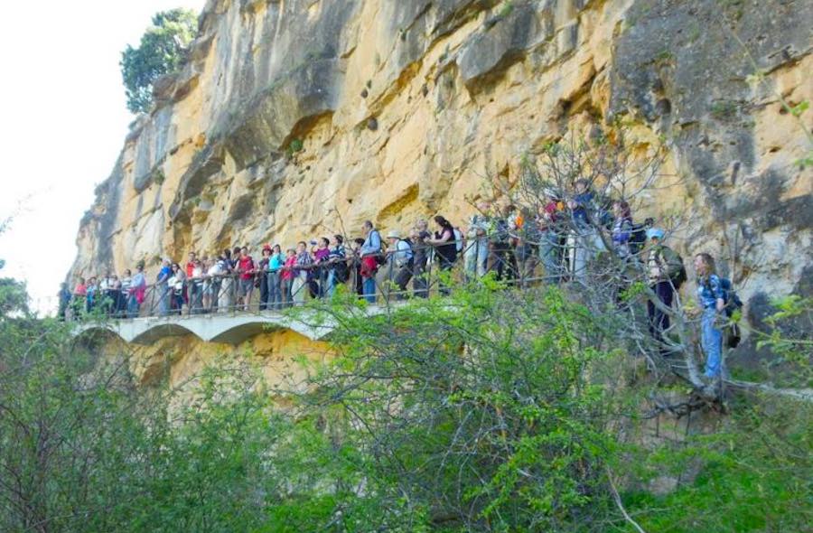 Senderismo Cristal de Roca Cañon del Atazar