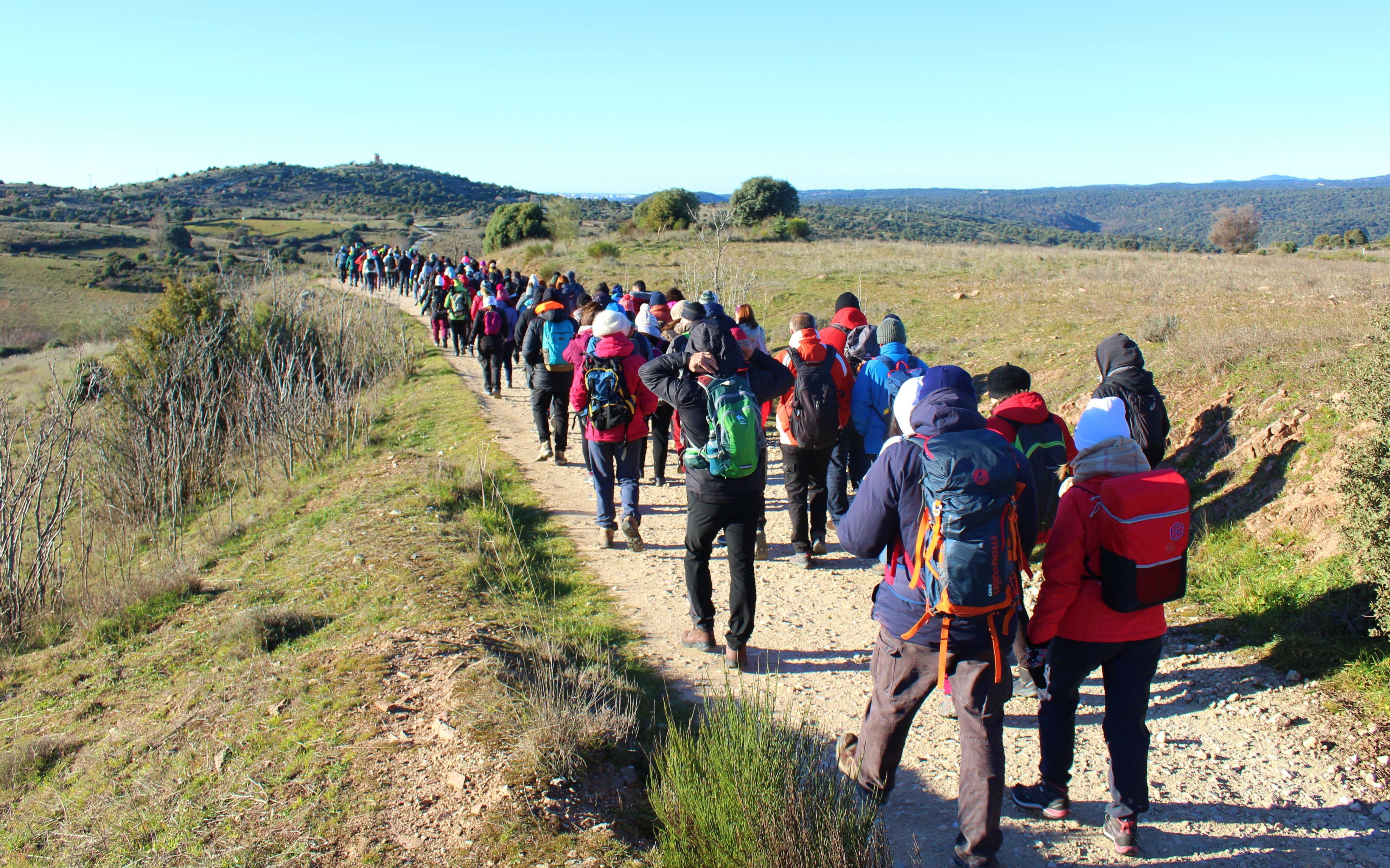 Senderismo Cristal de Roca Atalayas Sierra Norte