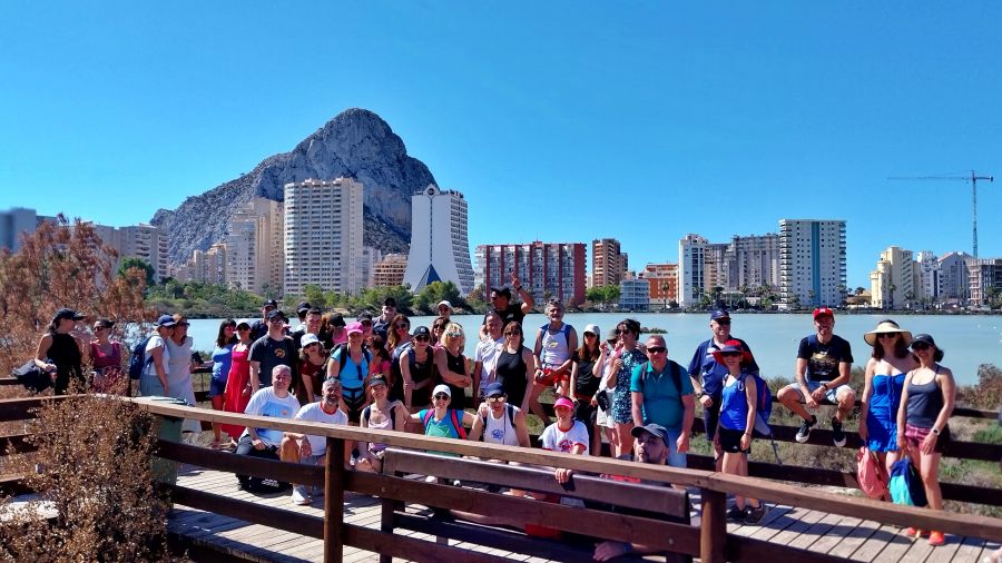 senderismo cristal de roca calpe denia catamaran slider 