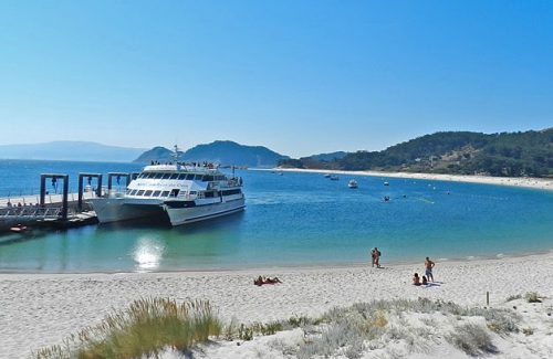 Senderismo Isla Cies Cristal de Roca